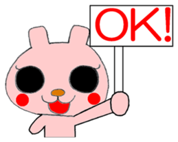 Taiwan Rabbit Girl sticker #11051080