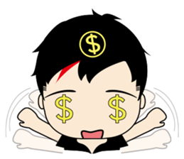 Shiny bright day sticker #11051481