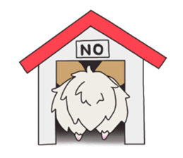 Four seasons of papillon in Japan. sticker #11052562