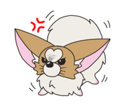 Four seasons of papillon in Japan. sticker #11052565