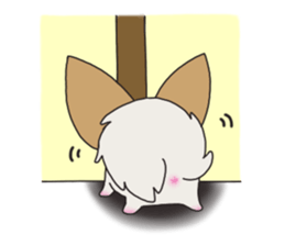 Four seasons of papillon in Japan. sticker #11052567