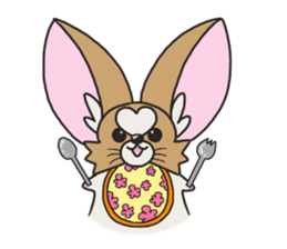 Four seasons of papillon in Japan. sticker #11052572