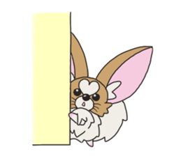 Four seasons of papillon in Japan. sticker #11052581