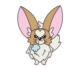 Four seasons of papillon in Japan. sticker #11052585