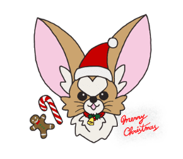 Four seasons of papillon in Japan. sticker #11052595