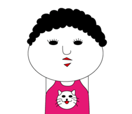 kokeshi mama sticker #11053889