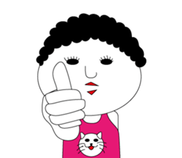 kokeshi mama sticker #11053891