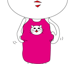 kokeshi mama sticker #11053901