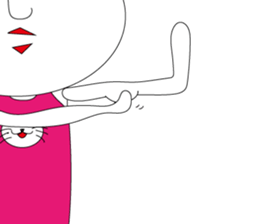 kokeshi mama sticker #11053902