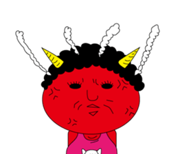 kokeshi mama sticker #11053906