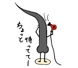 hair root of con sticker #11054346