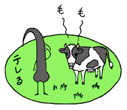 hair root of con sticker #11054364