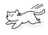 Sticker of the white kitten sticker #11054476