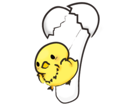 Bright yellow PiPi vol.2 sticker #11054573