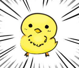 Bright yellow PiPi vol.2 sticker #11054587