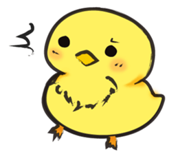 Bright yellow PiPi vol.2 sticker #11054588