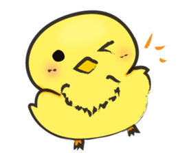 Bright yellow PiPi vol.2 sticker #11054598