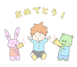 Daily conversation of children sticker #11054659
