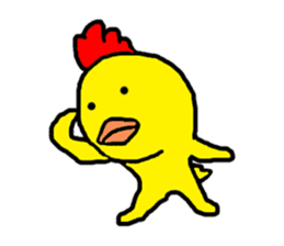 Chicken Piyoko sticker #11054969