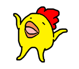 Chicken Piyoko sticker #11054971