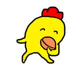 Chicken Piyoko sticker #11054972