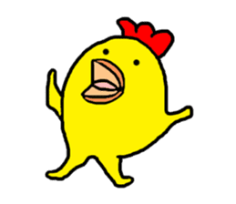 Chicken Piyoko sticker #11054973