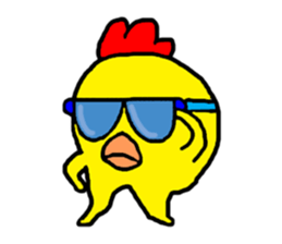 Chicken Piyoko sticker #11054975