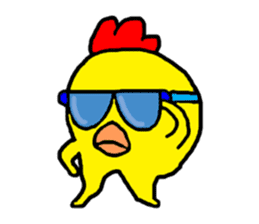Chicken Piyoko sticker #11054975