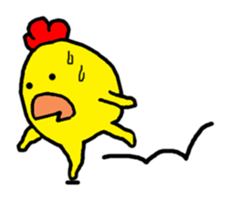 Chicken Piyoko sticker #11054981