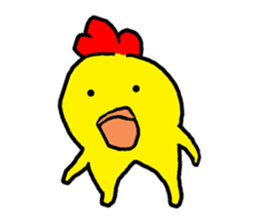 Chicken Piyoko sticker #11054988