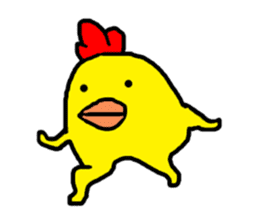 Chicken Piyoko sticker #11054989