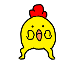 Chicken Piyoko sticker #11054991