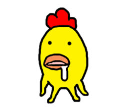 Chicken Piyoko sticker #11054992