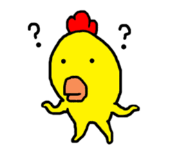 Chicken Piyoko sticker #11054993