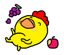 Chicken Piyoko sticker #11054994