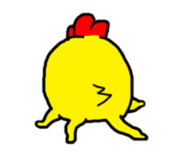 Chicken Piyoko sticker #11054995