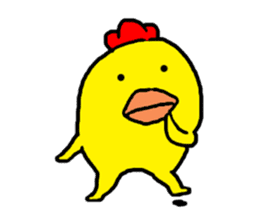 Chicken Piyoko sticker #11054996