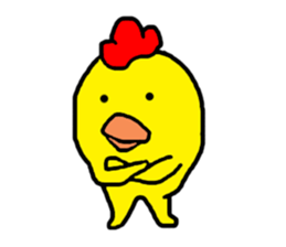 Chicken Piyoko sticker #11054997