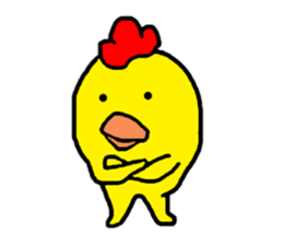 Chicken Piyoko sticker #11054997