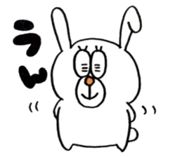 Sticker of the very cute rabbit!!USASUTA sticker #11055892