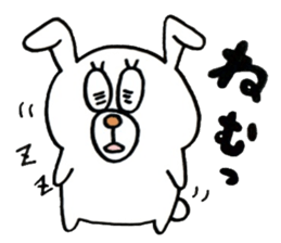 Sticker of the very cute rabbit!!USASUTA sticker #11055910