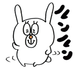 Sticker of the very cute rabbit!!USASUTA sticker #11055923