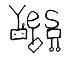 Robot 01 sticker #11056064