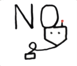 Robot 01 sticker #11056065