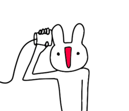 uzaiusagi3 sticker #11056708