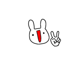 uzaiusagi3 sticker #11056713