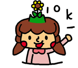 a sunflower sticker #11057269