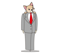 A Chihuahua called "ichi" sticker #11058591