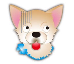 A Chihuahua called "ichi" sticker #11058600