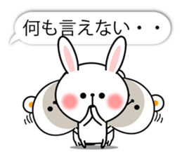 Usa and Kuma sticker #11058653